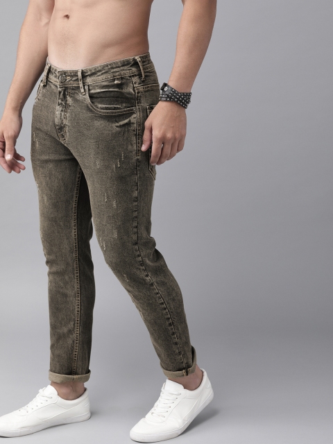 The Roadster Lifestyle Co Men Black Skinny Fit Mid-Rise Low Distress Stretchable Jeans
The Roadster Lifestyle Co Men Black Skinny Fit Mid-Rise Low Distress Stretchable Jeans