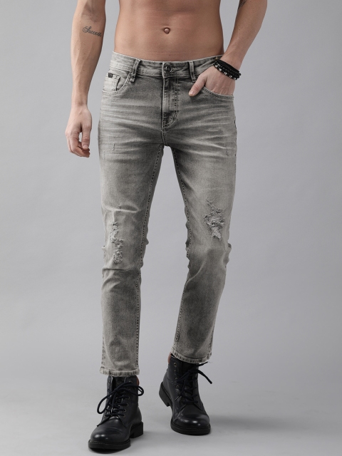 The Roadster Lifestyle Co Men Grey Skinny Fit Mid-Rise Mildly Distressed Stretchable Crop Jeans
The Roadster Lifestyle Co Men Grey Skinny Fit Mid-Rise Mildly Distressed Stretchable Crop Jeans
