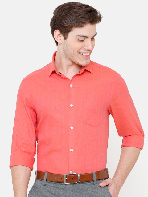 CAVALLO by Linen Club Men Cotton Linen Coral Regular Fit Solid Sustainable Formal Shirt
CAVALLO by Linen Club Men Cotton Linen Coral Regular Fit Solid Sustainable Formal Shirt