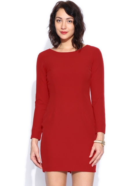 Van Heusen Woman Red Sheath Dress