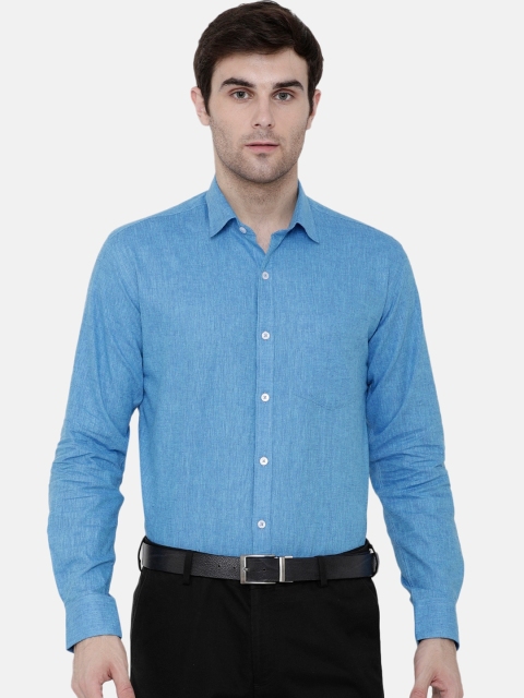 CAVALLO by Linen Club Men Cotton Linen Blue Regular Fit Solid Sustainable Formal Shirt
CAVALLO by Linen Club Men Cotton Linen Blue Regular Fit Solid Sustainable Formal Shirt