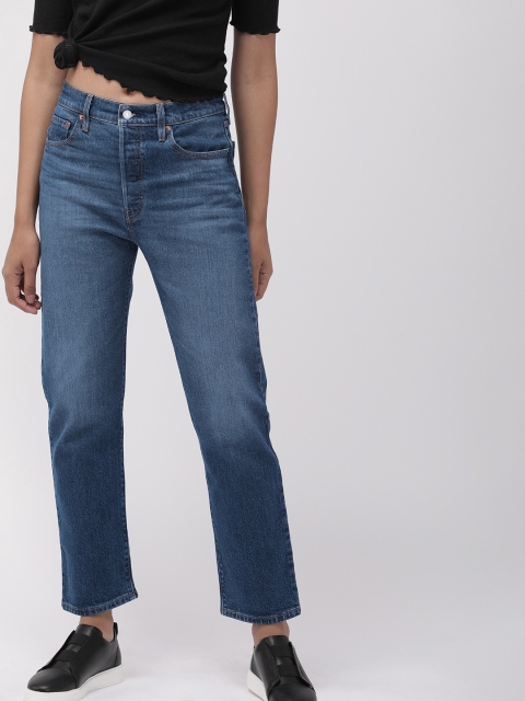 Levis Women Blue 501 Cropped Straight Fit High-Rise Clean Look Stretchable Jeans
Levis Women Blue 501 Cropped Straight Fit High-Rise Clean Look Stretchable Jeans