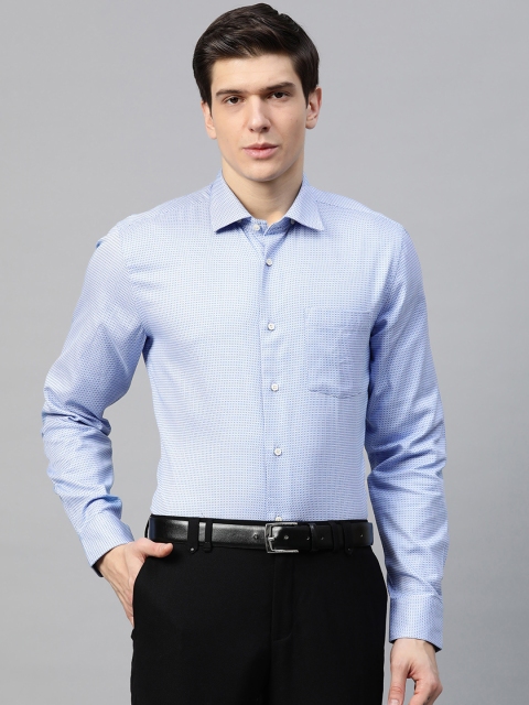Blackberrys Men White & Blue Lord Of Giza Slim Fit Micro Ditsy Self Design Formal Shirt
Blackberrys Men White & Blue Lord Of Giza Slim Fit Micro Ditsy Self Design Formal Shirt