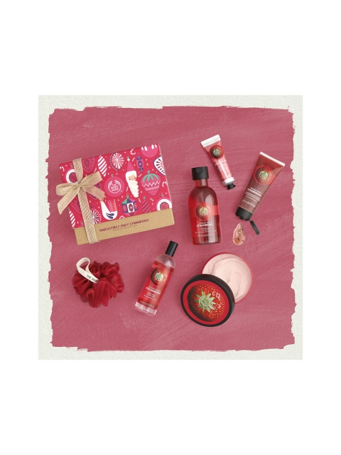 The Body Shop Irresistibly Juicy Strawberry Premium Collection Bath & Body Gift Set, Red
The Body Shop Irresistibly Juicy Strawberry Premium Collection Bath & Body Gift Set, Red