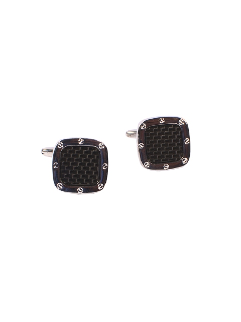 Alvaro Castagnino Black Cufflinks