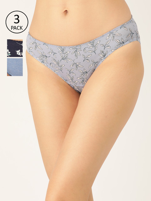 DressBerry Women Pack of 3 Bikini Briefs DB-BIK-PP3-013, Blue 
DressBerry Women Pack of 3 Bikini Briefs DB-BIK-PP3-013, Blue