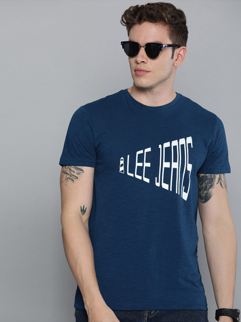 Lee Men Navy Blue Printed Round Neck T-shirt
Lee Men Navy Blue Printed Round Neck T-shirt