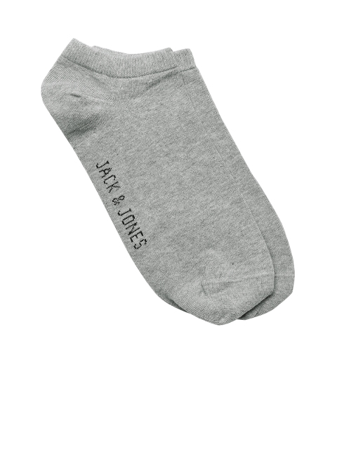 Jack & Jones Men Grey Ankle-Length Socks