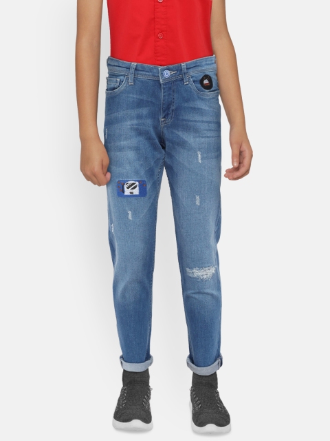 Allen Solly Junior Boys Blue Regular Fit Mid-Rise Mildly Distressed Stretchable Jeans
Allen Solly Junior Boys Blue Regular Fit Mid-Rise Mildly Distressed Stretchable Jeans