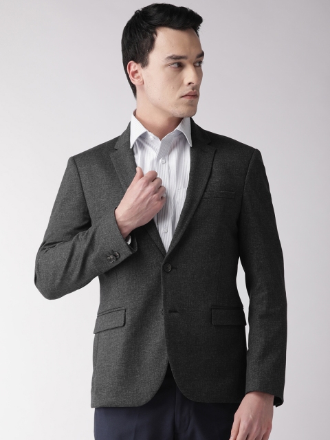 Marks & Spencer Men Charcoal Grey Self-Design Skinny Fit Single-Breasted Formal Blazer
Marks & Spencer Men Charcoal Grey Self-Design Skinny Fit Single-Breasted Formal Blazer