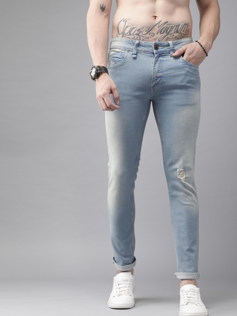 Roadster Men GreenTurn Blue Skinny Fit Mid-Rise Low Distress Save Water Stretchable Sustainable Jeans
Roadster Men GreenTurn Blue Skinny Fit Mid-Rise Low Distress Save Water Stretchable Sustainable Jeans