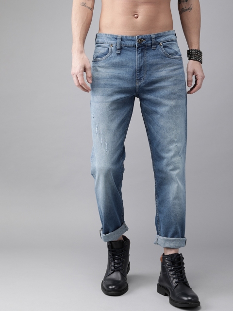 Roadster GreenTurn Men Blue Slim Tapered Fit Mid-Rise Low Distress Save Water Stretchable Sustainable Jeans
Roadster GreenTurn Men Blue Slim Tapered Fit Mid-Rise Low Distress Save Water Stretchable Sustainable Jeans