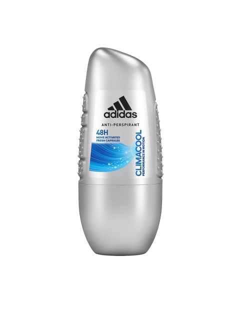 ADIDAS Men Climacool Performance In Motion 48H Protection Antiperspirant Roll-On 50ml, Grey
ADIDAS Men Climacool Performance In Motion 48H Protection Antiperspirant Roll-On 50ml, Grey