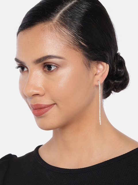 Ayesha Gold-Toned Contemporary Drop Earrings