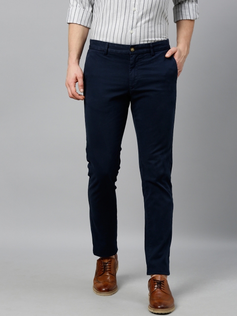 Indian Terrain Men Navy Blue Brooklyn Slim Fit Self Design Regular Smart Casual Trousers
Indian Terrain Men Navy Blue Brooklyn Slim Fit Self Design Regular Smart Casual Trousers