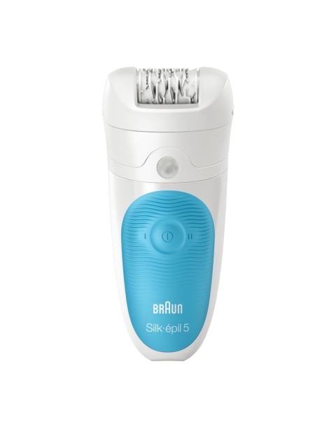Braun 5-511 Silk Epil 5 Wet & Dry Cordless Epilator - White & Blue