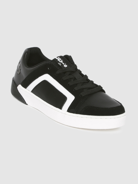 Levis Men Black Solid Sneakers