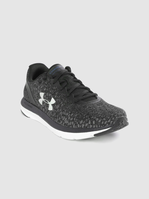 UNDER ARMOUR Women Charcoal Grey & Black Woven Design Charged Impulse Knit Running Shoes
UNDER ARMOUR Women Charcoal Grey & Black Woven Design Charged Impulse Knit Running Shoes