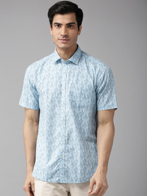 Blackberrys Men Blue Slim Fit Printed Casual Shirt
Blackberrys Men Blue Slim Fit Printed Casual Shirt