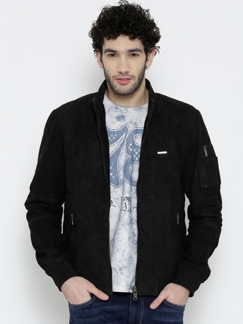 BARESKIN Black Leather Jacket