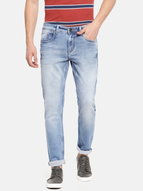 Nature Casuals Men Blue Slim Fit Mid-Rise Clean Look Jeans