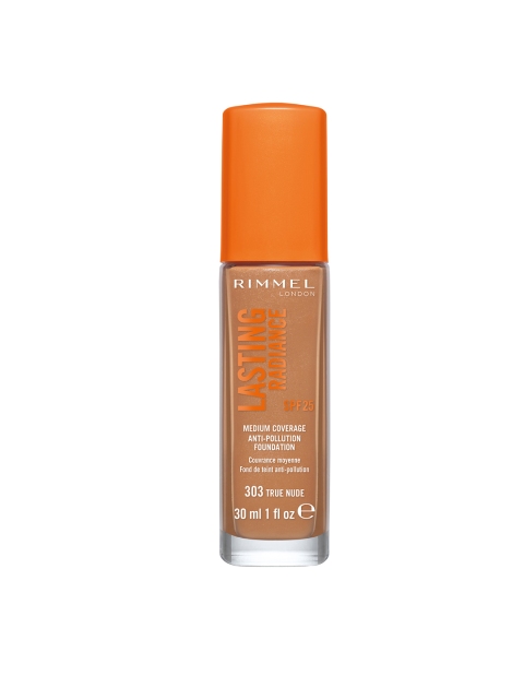 RIMMEL London Lasting Radiance Anti-Pollution Foundation - 303 True Nude 30ml, Beige
RIMMEL London Lasting Radiance Anti-Pollution Foundation - 303 True Nude 30ml, Beige