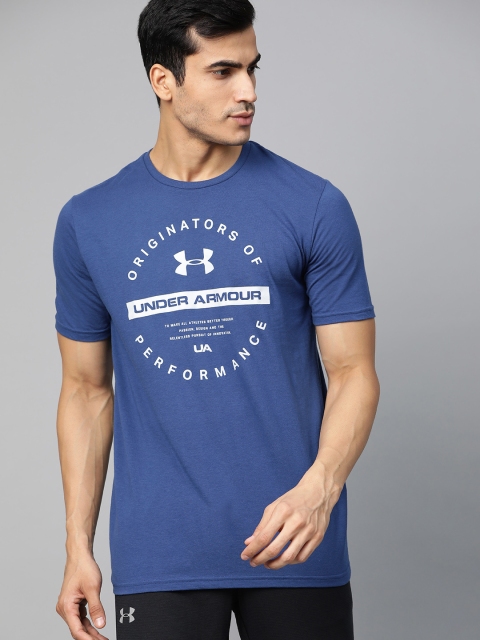 UNDER ARMOUR Men Blue & White Brand Logo Circle Originators Loose Fit Training T-shirt
UNDER ARMOUR Men Blue & White Brand Logo Circle Originators Loose Fit Training T-shirt