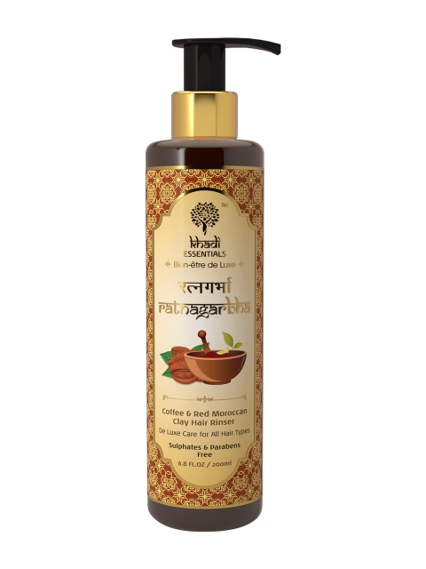 Khadi Essentials Coffee, Red Moroccan Clay Hair Shampoo for Oily Scalp - Strong Shiny Hair, Brown
Khadi Essentials Coffee, Red Moroccan Clay Hair Shampoo for Oily Scalp - Strong Shiny Hair, Brown