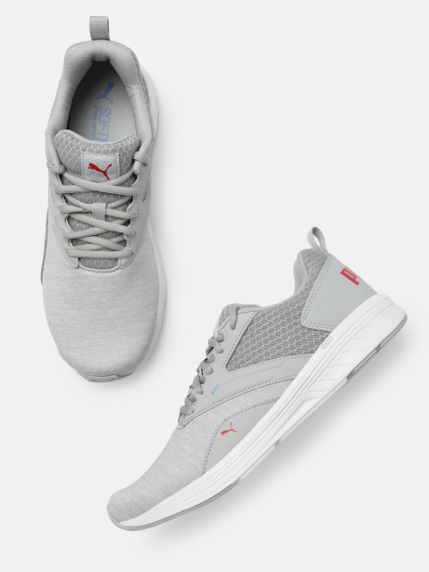 Puma Unisex Grey NRGY Comet Running Shoes