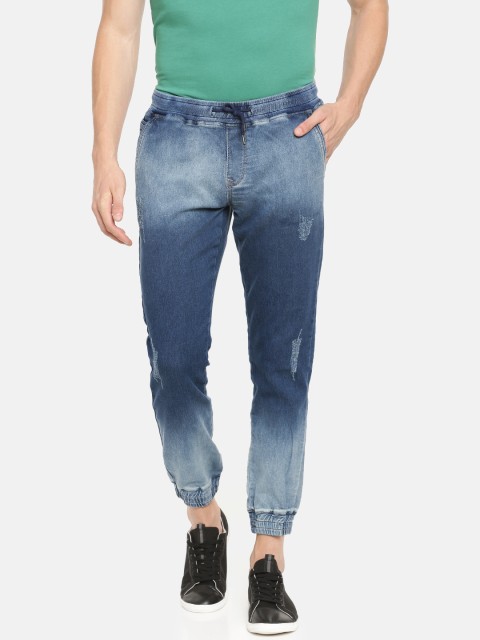 Nature Casuals Men Blue Slim Fit Jogger Mid-Rise Low Distress Stretchable Cropped Jeans
Nature Casuals Men Blue Slim Fit Jogger Mid-Rise Low Distress Stretchable Cropped Jeans