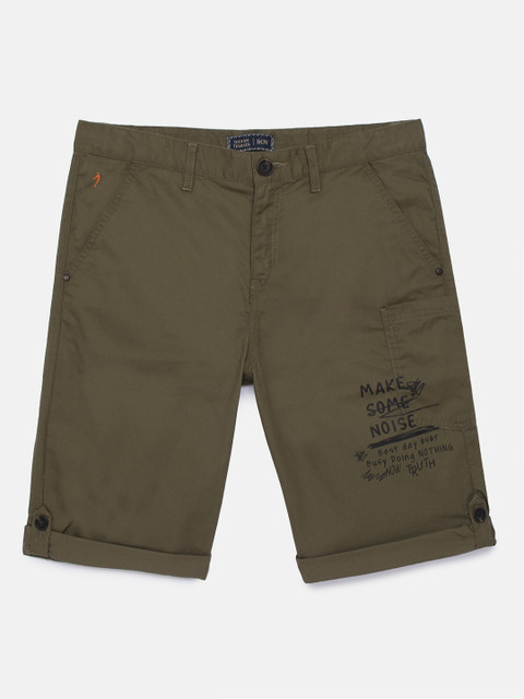 Indian Terrain Boys Olive Green Printed Regular Fit Shorts
Indian Terrain Boys Olive Green Printed Regular Fit Shorts