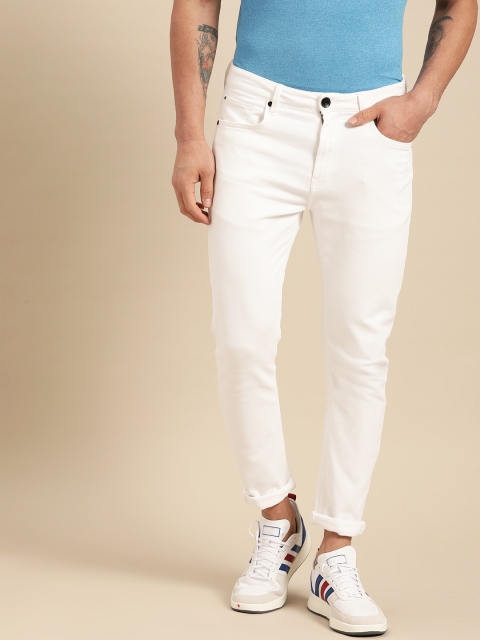 United Colors of Benetton Men White Carrot Fit Mid-Rise Clean Look Stretchable Jeans
United Colors of Benetton Men White Carrot Fit Mid-Rise Clean Look Stretchable Jeans