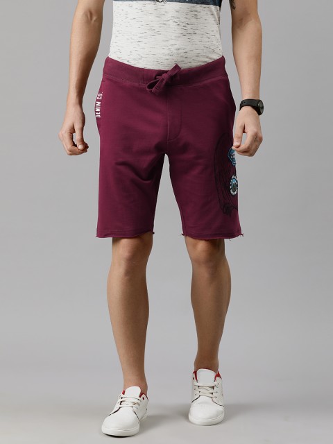 U.S. Polo Assn. Denim Co. Men Burgundy Solid Regular Fit Regular Shorts With Applique
U.S. Polo Assn. Denim Co. Men Burgundy Solid Regular Fit Regular Shorts With Applique