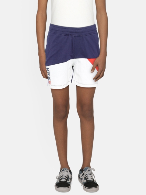 HRX by Hrithik Roshan Boys Medieval Blue Colourblock Regular Fit Bio-wash Active Shorts, Navy blue
HRX by Hrithik Roshan Boys Medieval Blue Colourblock Regular Fit Bio-wash Active Shorts, Navy blue