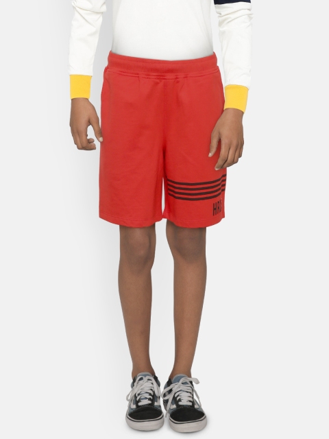 HRX by Hrithik Roshan Boys Flame Scarlet Solid Regular Fit Bio wash Lifestyle Shorts, Red
HRX by Hrithik Roshan Boys Flame Scarlet Solid Regular Fit Bio wash Lifestyle Shorts, Red