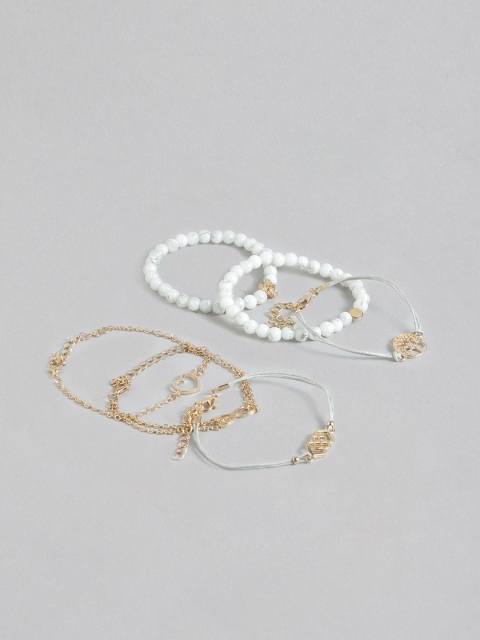20Dresses Women Set of 6 Bracelets, Blue