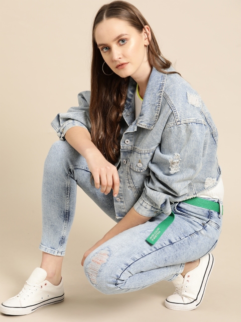 United Colors of Benetton Women Blue Skinny Fit Mid-Rise Mildly Distressed Stretchable Jeans
United Colors of Benetton Women Blue Skinny Fit Mid-Rise Mildly Distressed Stretchable Jeans