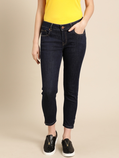 United Colors of Benetton Women Navy Blue Skinny Fit Mid-Rise Clean Look Stretchable Jeans
United Colors of Benetton Women Navy Blue Skinny Fit Mid-Rise Clean Look Stretchable Jeans