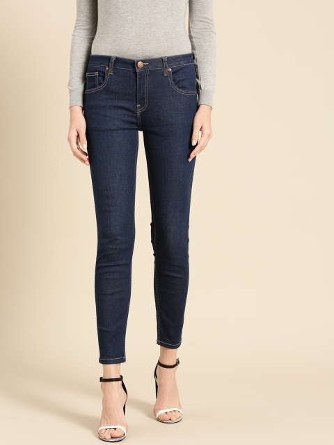 United Colors of Benetton Women Navy Blue Mid-Rise Clean Look Cropped Stretchable Jeans
United Colors of Benetton Women Navy Blue Mid-Rise Clean Look Cropped Stretchable Jeans