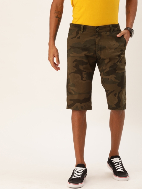 Sports52 wear Men Green & Beige Camouflage Printed Tailored Tailored Fit Chino Shorts
Sports52 wear Men Green & Beige Camouflage Printed Tailored Tailored Fit Chino Shorts