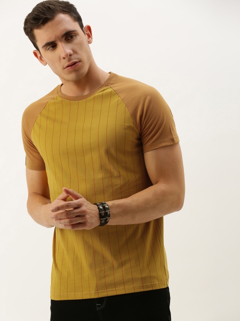 DILLINGER Men Mustard Yellow Rust Orange Striped Regular Fit Round Neck Pure Cotton T-shirt
DILLINGER Men Mustard Yellow Rust Orange Striped Regular Fit Round Neck Pure Cotton T-shirt