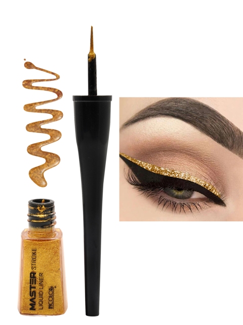 INCOLOR Master Stroke Gold Rush Liquid Eyeliner 01
