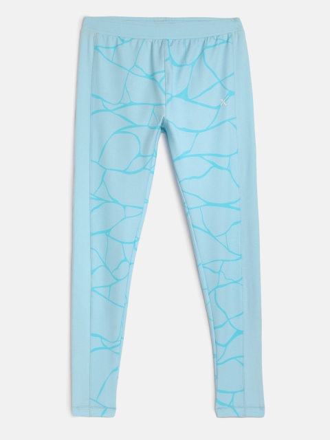 HRX by Hrithik Roshan Girls Blue Mid-Rise Rapid-Dry Antimicrobial Lycra Active Tights
HRX by Hrithik Roshan Girls Blue Mid-Rise Rapid-Dry Antimicrobial Lycra Active Tights