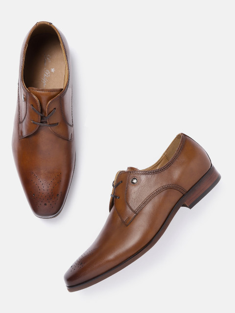 Louis Philippe Men Brown Leather Formal Derbys 
Louis Philippe Men Brown Leather Formal Derbys