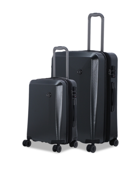 IT luggage Unisex Set Of 2 Grey Textured Confide 360-Degree Rotation Hard-Sided Expandable Trolley Suitcases
IT luggage Unisex Set Of 2 Grey Textured Confide 360-Degree Rotation Hard-Sided Expandable Trolley Suitcases