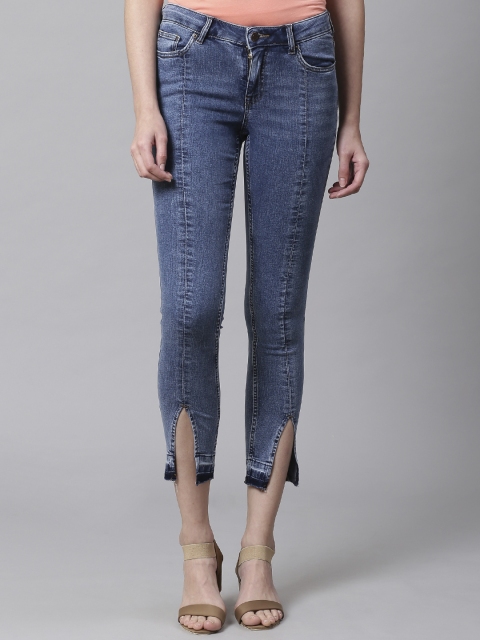 Marks & Spencer Women Blue Super Skinny Fit Mid-Rise Clean Look Cropped Stretchable Jeans
Marks & Spencer Women Blue Super Skinny Fit Mid-Rise Clean Look Cropped Stretchable Jeans