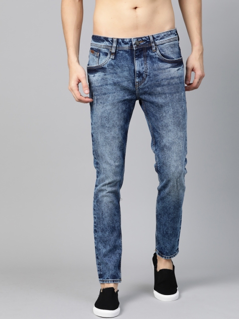 Roadster Men Navy Blue Skinny Fit Mid-Rise Clean Look Acid Washed Stretchable Jeans
Roadster Men Navy Blue Skinny Fit Mid-Rise Clean Look Acid Washed Stretchable Jeans