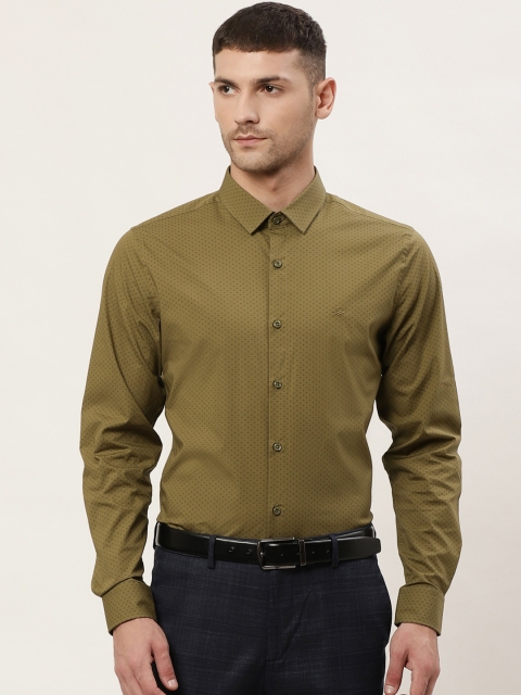 United Colors of Benetton Men Olive Green & Navy Blue Slim Fit Ditsy Print Formal Shirt
United Colors of Benetton Men Olive Green & Navy Blue Slim Fit Ditsy Print Formal Shirt