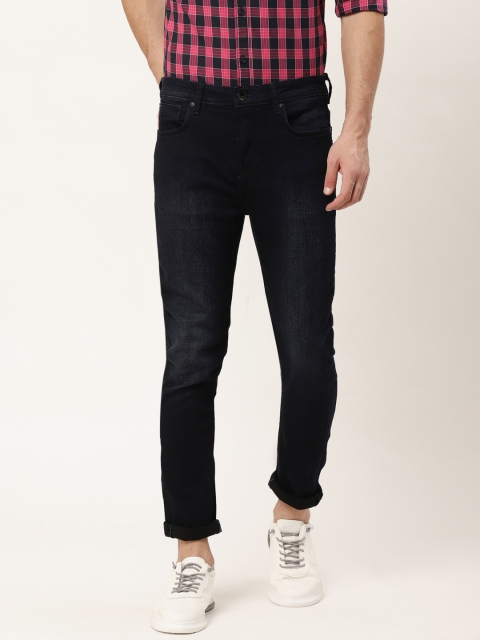 United Colors of Benetton Men Navy Blue Carrot Fit Mid-Rise Clean Look Stretchable Jeans
United Colors of Benetton Men Navy Blue Carrot Fit Mid-Rise Clean Look Stretchable Jeans