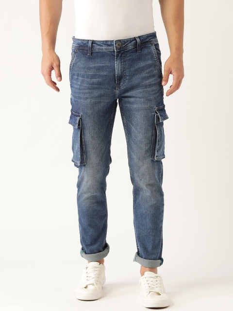 United Colors of Benetton Men Navy Blue Slim Tapered Mid-Rise Stretchable Cargos Jeans
United Colors of Benetton Men Navy Blue Slim Tapered Mid-Rise Stretchable Cargos Jeans